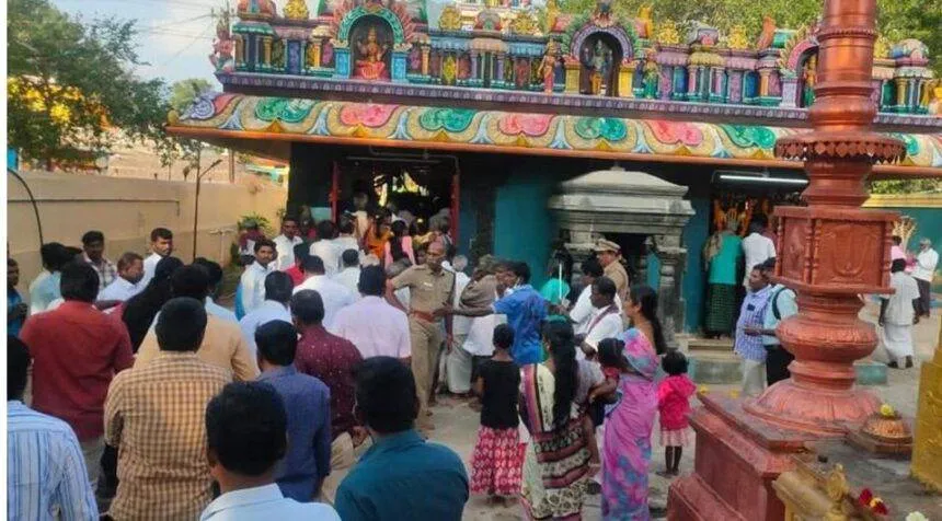 DALITS ENTRY TO TEMPLE